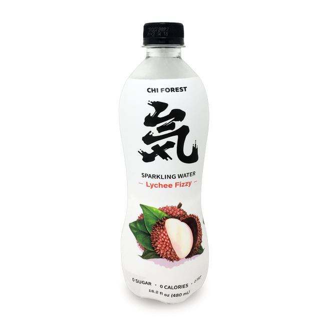 Genki Forest Water Lychee Fizzy 15/480mL (China)
