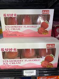 AIKO GARDEN STRAWBERRY FLAVORED ICE CREAM – VIRAL TIKTOK TREND |