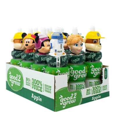 GOOD2GROW 100% FRUIT APPLE 12/6OZ