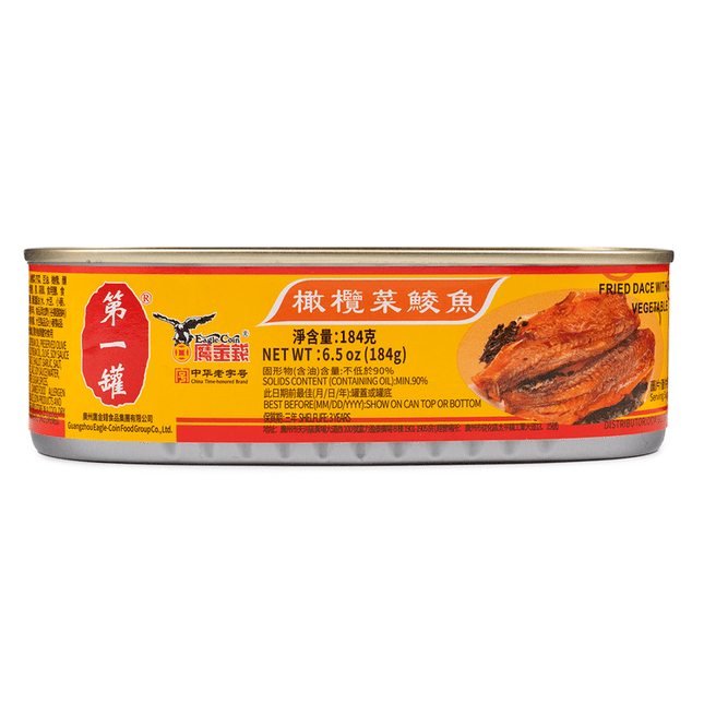 Eagle Coin Fried Dace w/ Olive Vegetable 24/184g