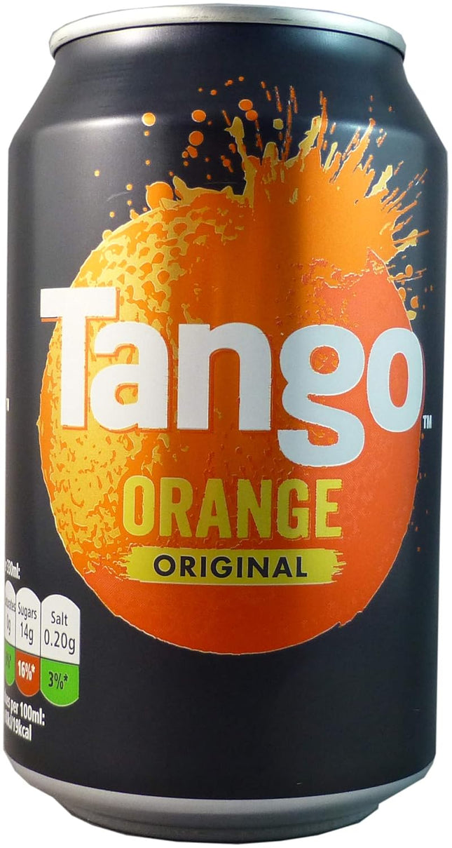 Tango Orange Soda 24/11.1OZ (UK)