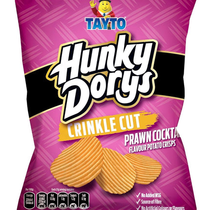 Hunky Dory Prawn Cocktail Crips 50/1.3OZ (Ireland)