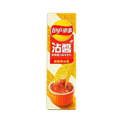 Lay's Light Snow Salt & Sweet Sour Sauce 85g/12CT (TAIWAN)