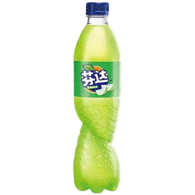 Fanta Apple Bottle 12/500mL (CHINA)