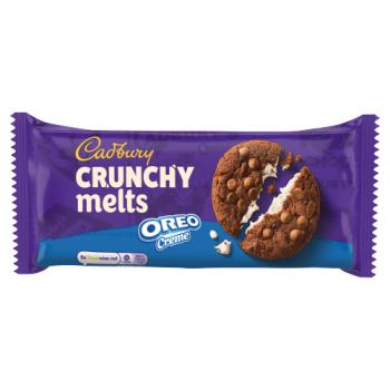 Cadbury Oreo Crunchy Melts Cookies 12/156g (UK)