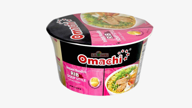 Masan Omachi Instant Noodles Rib Soup 4box/6bowl/87G