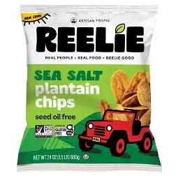 Reelier Plantain Chips Seasalt 24/2OZ