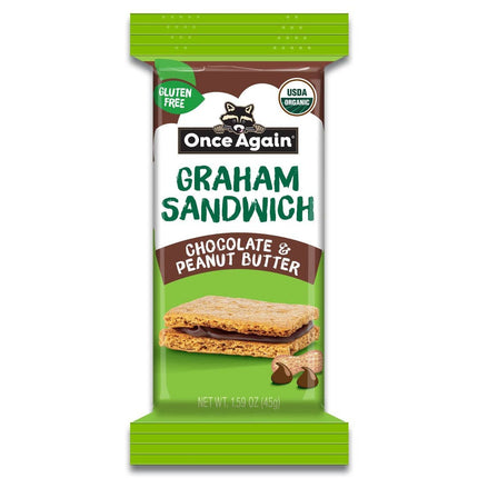 Once Again Organic Chocolate Peanut Butter Sandwich 6/8OZ