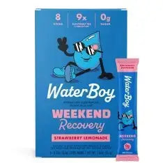 Waterboy Weekend Recovery 8CT Strawberry Lemonade