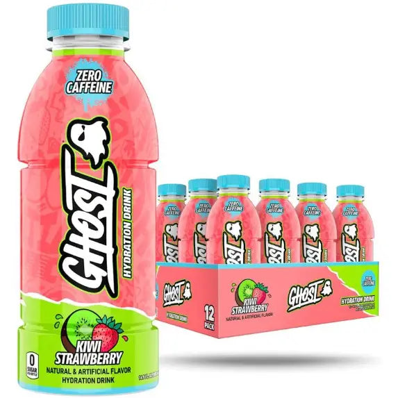 GHOST Hydration Kiwi Strawberry 12/16.9 OZ
