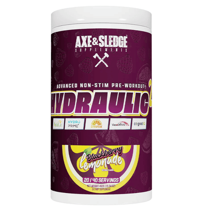 Axe & Sledge Hydraulic V2 Non-Stim Pre-Workout - 20/40 SRV.
