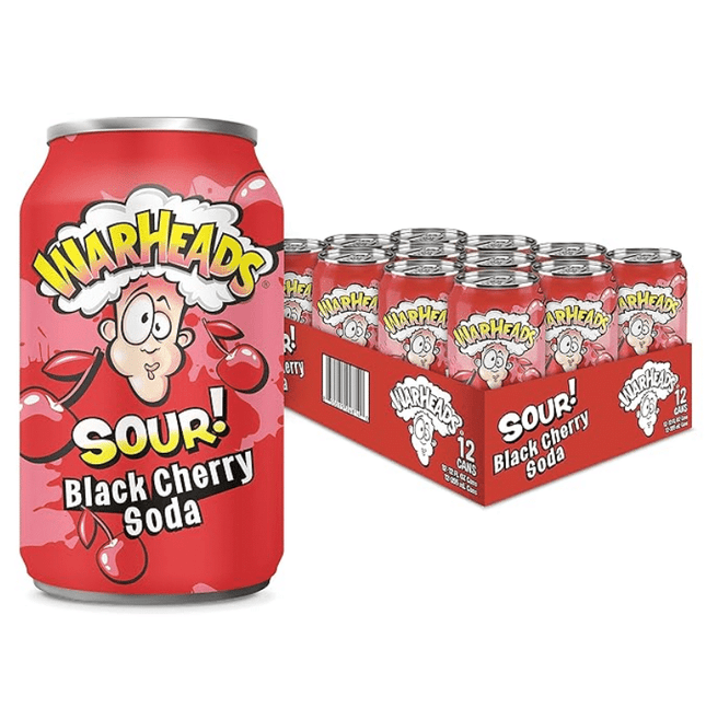 Warheads Sour Soda - 12 PK - 12 OZ