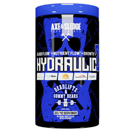 Axe & Sledge Hydraulic V2 Non-Stim Pre-Workout - 20/40 SRV.