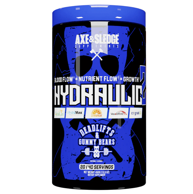 Axe & Sledge Hydraulic V2 Non-Stim Pre-Workout - 20/40 SRV.