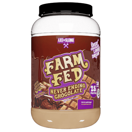 Axe & Sledge Farm Fed Whey Isolate Protein Powder - 30 SRV