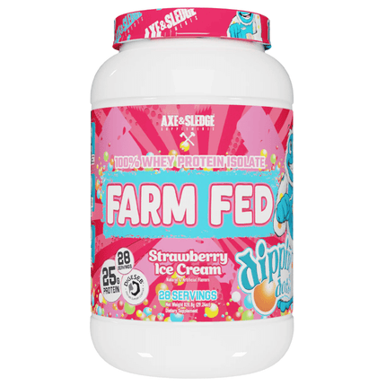 Axe & Sledge Farm Fed Whey Isolate Protein Powder - 30 SRV