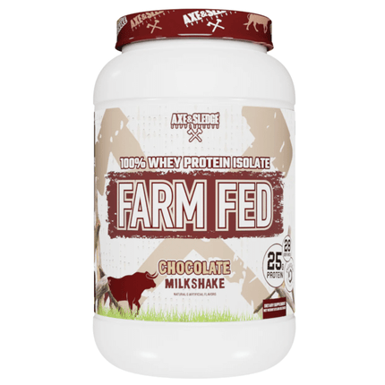 Axe & Sledge Farm Fed Whey Isolate Protein Powder - 30 SRV