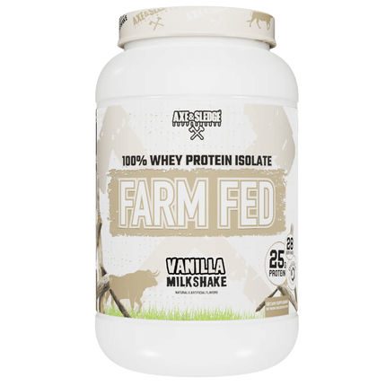 Axe & Sledge Farm Fed Whey Isolate Protein Powder - 30 SRV