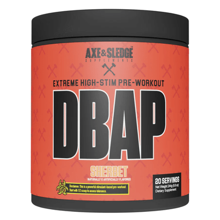 Axe & Sledge DBAP High-Stim Pre-Workout Powder - 20 SRV.