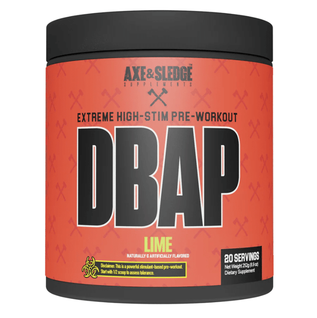 Axe & Sledge DBAP High-Stim Pre-Workout Powder - 20 SRV.