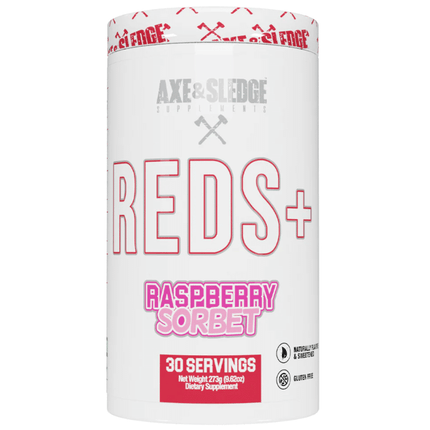 Axe & Sledge Reds+ Fruit-Based Superfood Powder - 30 SRV.