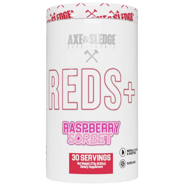 Axe & Sledge Reds+ Fruit-Based Superfood Powder - 30 SRV.