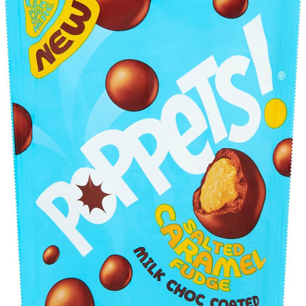 Poppets Salted Caramel Fudge 9/4.5OZ (UK)
