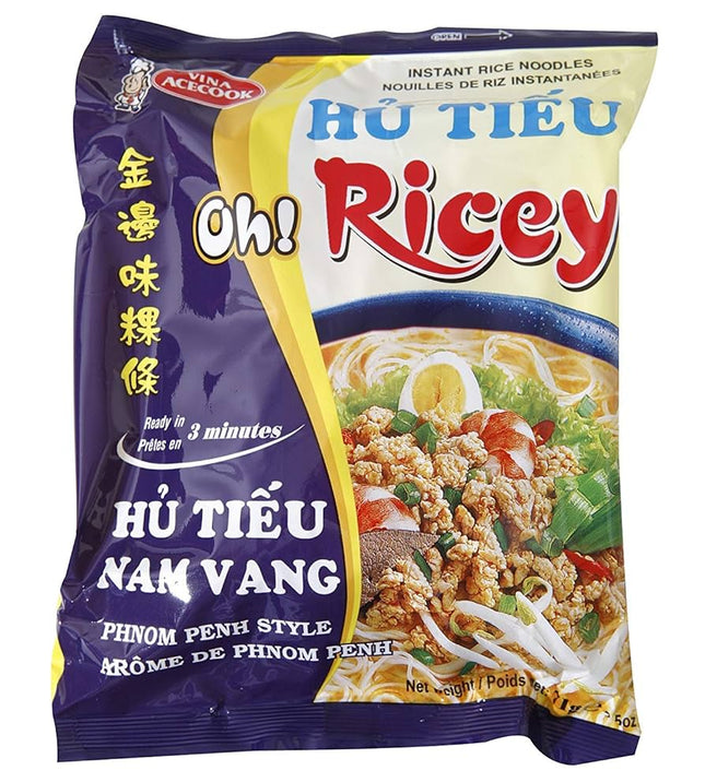 Acecook Oh! Ricey Dried Phnom Penh Style Noodles 24bags/73g