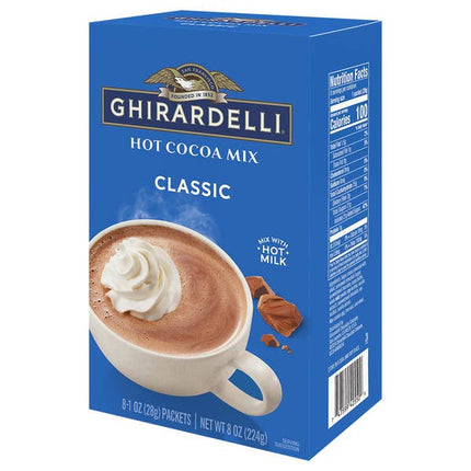 Ghirardelli Hot Cocoa Mix 8/8OZ