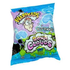 Warheads Cottton Candy Sour Clouds 12/4.5OZ