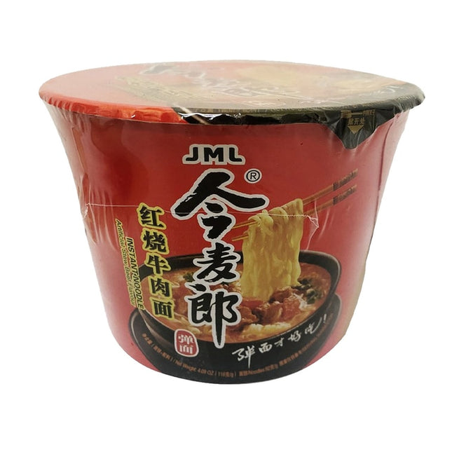 Jinmailang Stewed Beef Flavor Noodle 6BGS/5PK/136g