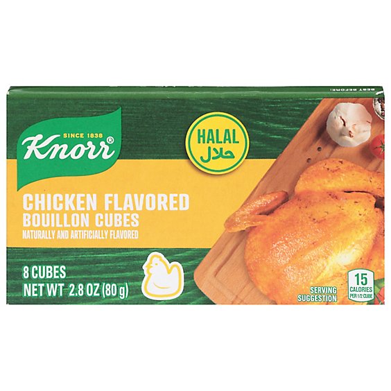 Knorr Halal Chicken Bouillon 144/2.82OZ