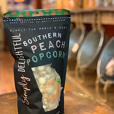 Simply Delightful Southern Peach Popcorn