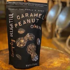 Simply Delightful Caramel Peanut Popcorn (8 oz each)