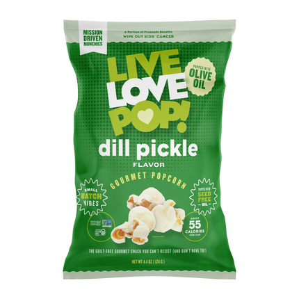 Live Love Pop Dill Pickle Popcorn 12/4.4OZ