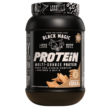 Black Magic Multi-Source Protein Powder Cinnamon Toast 25 SRV