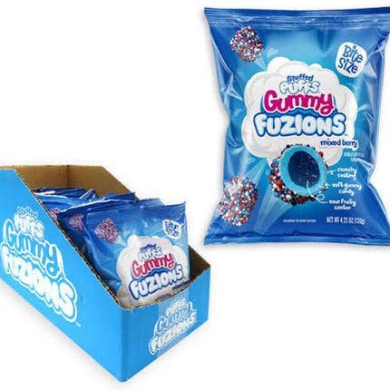 Stuffed Puff Mixed Berry Gummy Fuzions 8/4.23OZ