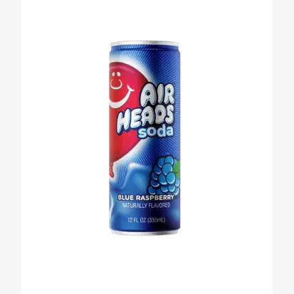 Airheads Blue Raspberry Soda 12OZ/12CT