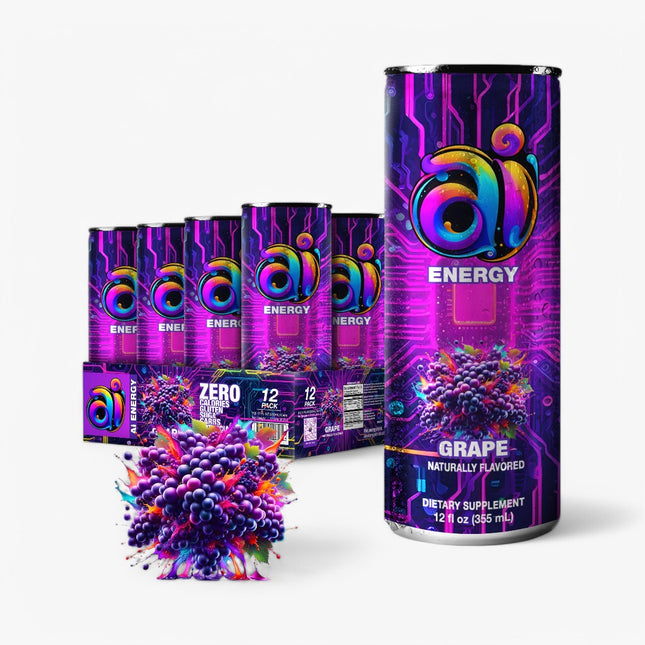 AI ENERGY DRINK 12/12OZ GRAPE