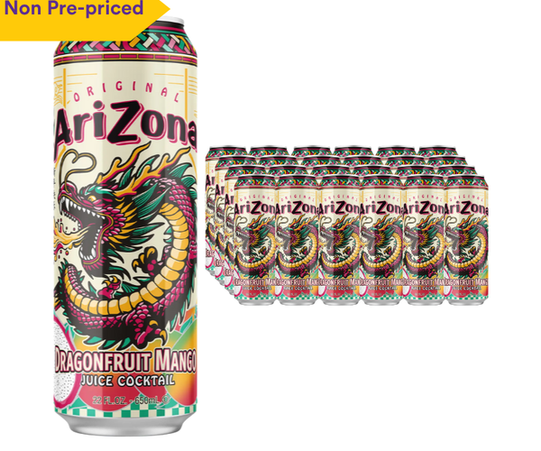 arihara Arizona Dragonfruit Mango Big Can Wholesale (24/22oz) – L&F