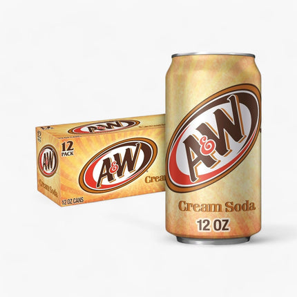 A&W Cream Soda 2/12/12Oz