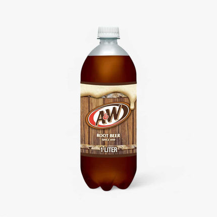 A&W Root Beer Soda 1 L X 15