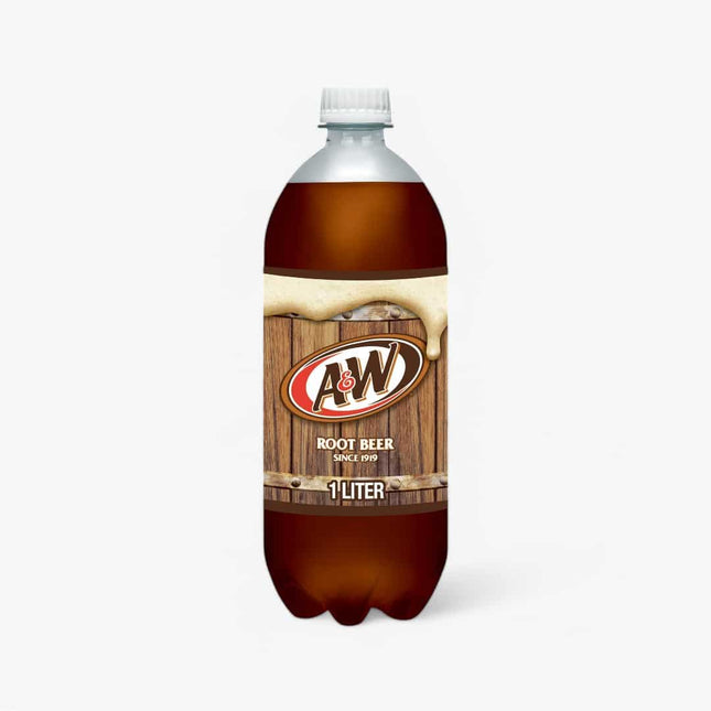 A&W Root Beer Soda 1 L X 15