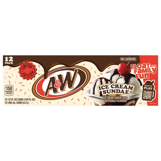 A&W Ice Cream Sundae 2/12/12OZ