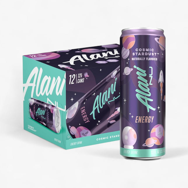 Alani Nu Cosmic Stardust Energy Drink – 12 Pack × 12 oz Cans