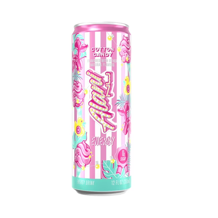 Alani Nu Cotton Candy Energy Drink – 12 Pack × 12 oz Cans