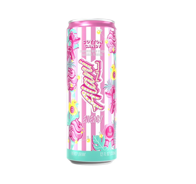 Alani Nu Cotton Candy Energy Drink – 12 Pack × 12 oz Cans