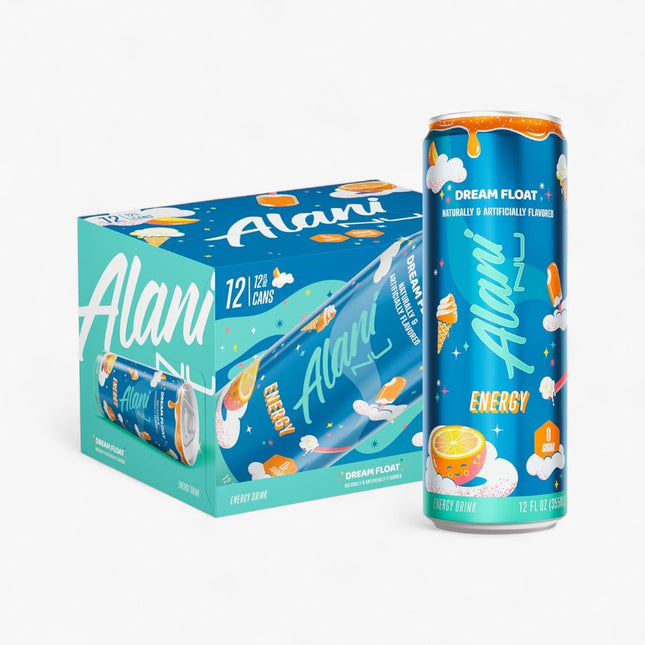 Alani Nu Dream Float Energy Drink – 12 Pack × 12 oz Cans