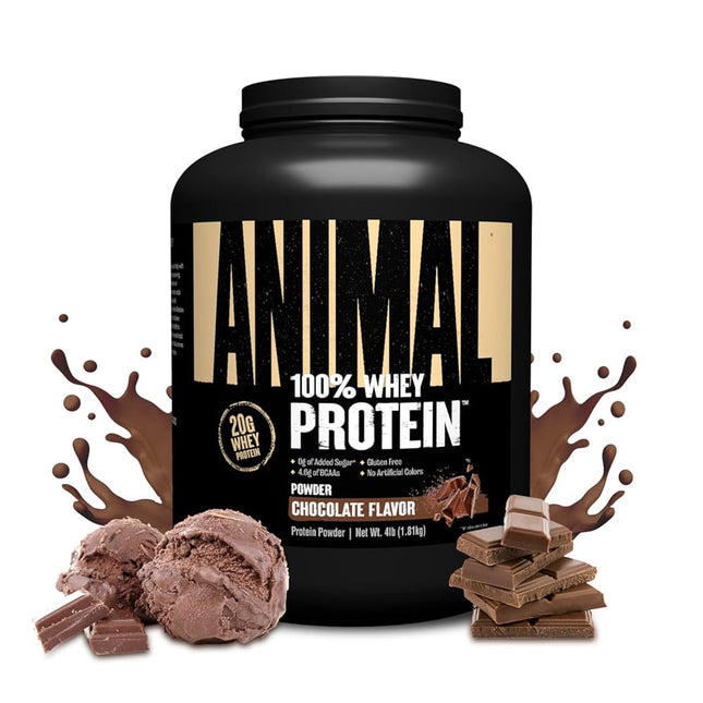 Animal 100% Whey Protein – Chocolate (4 lbs)