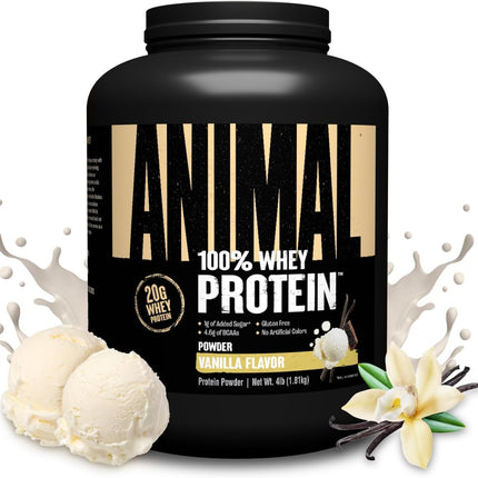 Animal 100% Whey Protein – Vanilla (4 lbs)